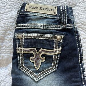 Rock Revival Blue Denim Jeans